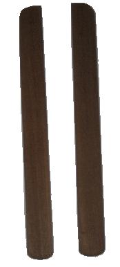 O'day 25/26 Solid Teak Hatch Board Retainers (Pr)
